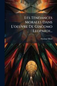 Les Tendances Morales Dans L'oeuvre De Giacomo Leopardi...