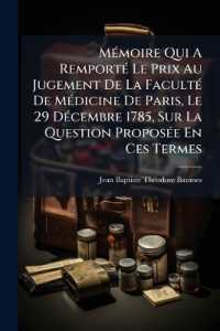Mémoire Qui a Remporté Le Prix Au Jugement De La Faculté De Médicine De Paris, Le 29 Décembre 1785, Sur La Question Proposée En Ces Termes : Décrite L'ictère Des Nouveaux-nés, Et Distinguer Les Circonstanc
