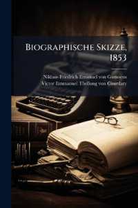 Biographische Skizze, 1853