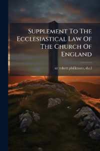 Supplement to the Ecclesiastical Law of the Church of England
