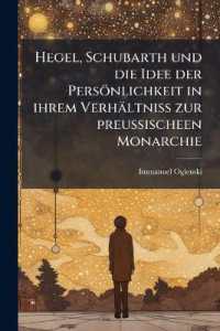 Hegel, Schubarth und die Idee der Persönlichkeit in ihrem Verhältniß zur preußischeen Monarchie