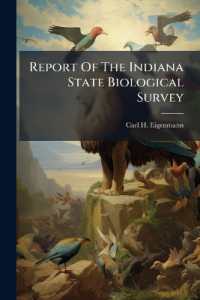 Report of the Indiana State Biological Survey : Zoölogy...