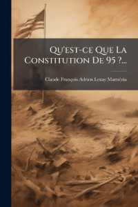 Qu'est-ce Que La Constitution De 95 ?...