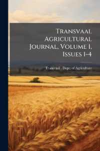 Transvaal Agricultural Journal, Volume 1, Issues 1-4