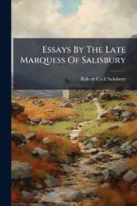 Essays by the Late Marquess of Salisbury : . Foreign Politics, Poland