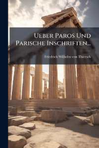 Ueber Paros Und Parische Inschriften...