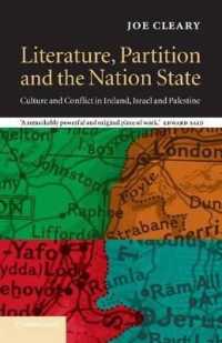 Colonial Partitions: Literature and Nation-State in Ireland, Israel and Palestine