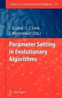 Parameter Setting in Evolutionary Algorithms. Studies in Computational Intelligence. (Studies in Computational Intelligence)