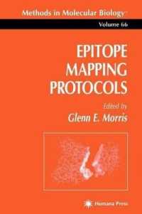 Epitope Mapping Protocols. Methods in Molecular Biology, Volume 66. (Methods in Molecular Biology)