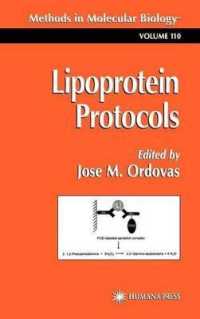 Lipoprotein Protocols. Methods in Molecular Biology, Volume 110. (Methods in Molecular Biology)