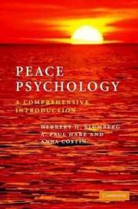 Peace Psychology: a Comprehensive Introduction