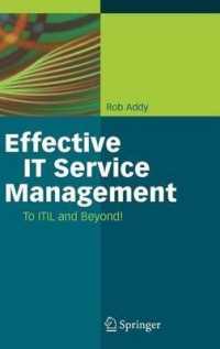 Effective It Service Management: to Itil and Beyond!