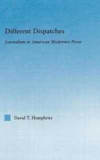 Different Dispatches: Journalism in American Modernist Prose. Literary Criticism and Cultural Theory (Literary Criticism and Cultural Theory)
