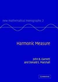Harmonic Measure. New Mathematical Monographs, Volume 2 (New Math Monographs)