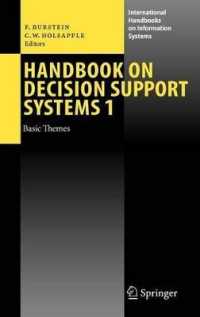 Handbook on Decision Support Systems 1: Basic Themes