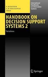 Handbook on Decision Support Systems 2: Variations (International Handbooks on Information Systems)