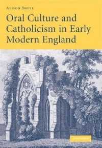 Oral Culture and Catholicism in Early Modern England