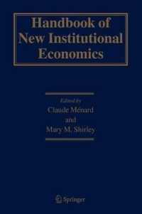Handbook of New Institutional Economics