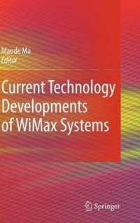 Current Technology Developments of Wimax Systems
