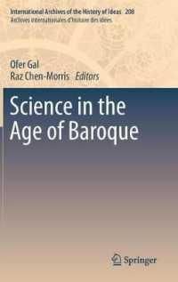 Science in the Age of Baroque (Archives Internationales D'histoire Des Idees =)