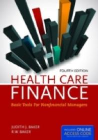 Health Care Finance : Basic Tools for Nonfinancial Managers （4 PAP/PSC）