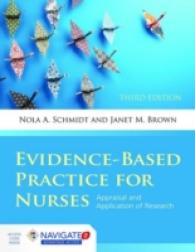 Evidence-Based Practice for Nurses （3RD）
