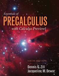 Essentials of Precalculus with Calculus Previews （6TH）