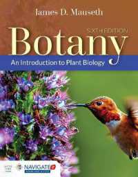 植物学（テキスト・第６版）<br>Botany : An Introduction to Plant Biology （6TH）