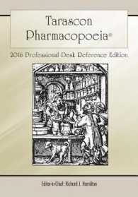 タラスコン薬局方2016（机上版）<br>Tarascon Pocket Pharmacopoeia 2016 : Professional Desk Reference Edition （6 DES PRO）