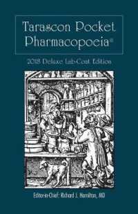 タラスコン薬局方2018（デラックス版）<br>Tarascon Pocket Pharmacopoeia 2018 : Deluxe Lab-Coat Edition (Tarascon Pocket Pharmacopoeia) （19 POC DLX）