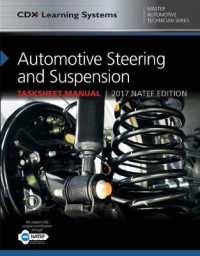 Automotive Steering and Suspension Tasksheet Manual