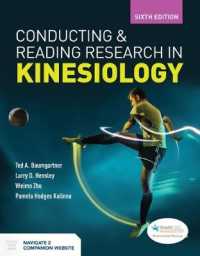 Conducting and Reading Research in Kinesiology （6TH）