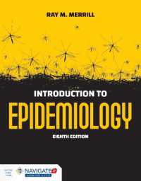 疫学入門（第８版）<br>Introduction to Epidemiology （8TH）