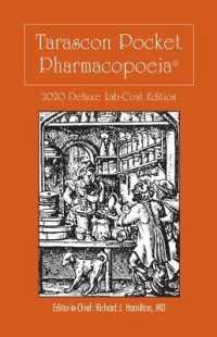 タラスコン薬局方2020（デラックス版）<br>Tarascon Pocket Pharmacopoeia 2020 : Lab-Coat Edition (Tarascon Pocket Pharmacopoeia) （21 POC DLX）