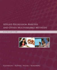 Applied Regression Analysis and Other Multivariable Methods （5TH）