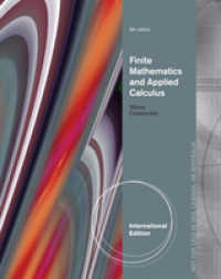 Finite Mathematics and Applied Calculus, International Edition （6TH）