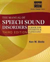 The Manual of Speech Sound Disorders (Book Only) （3RD）