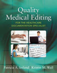 Quality Medical Editing for the Healthcare Documentation Specialist （1 PCK PAP/）