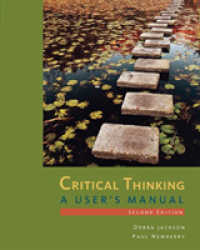 Critical Thinking : A User's Manual （2ND）