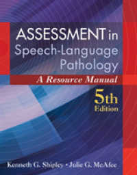 Assessment in Speech-Language Pathology : A Resource Manual （5 CSM SPI）