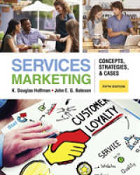 Services Marketing : Concepts, Strategies, & Cases （5TH）