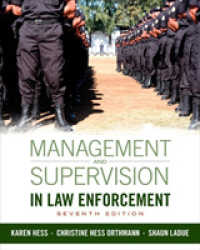 Management and Supervision in Law Enforcement （7TH）