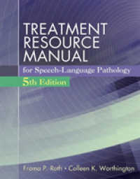 Treatment Resource Manual for Speech-Language Pathology （5 PAP/PSC）