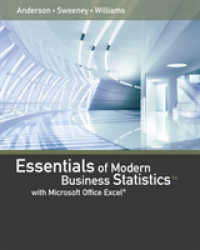 Essentials of Modern Business Statistics with Microsoft Office Excel （6TH）