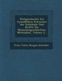 Weltgeschichte Zur Grundlichen Erkenntni Der Schicksale Und Krafte Des Menschengeschlechtes : Mittelalter, Volume 3...