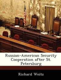 Russian-American Security Cooperation after St. Petersburg
