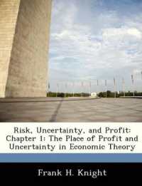 Risk, Uncertainty, and Profit : Chapter 1: the Place of Profit and Uncertainty in Economic Theory
