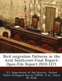 Bird migration Patterns in the Arid Southwest-Final Report : Open-File Report 2010-1271