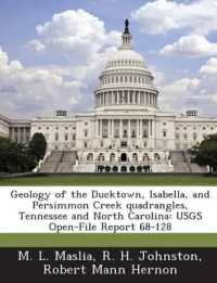 Geology of the Ducktown, Isabella, and Persimmon Creek quadrangles, Tennessee and North Carolina : USGS Open-File Report 68-128