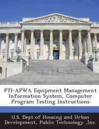 Pti-Apwa Equipment Management Information System, Computer Program Testing Instructions